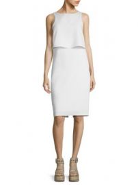 Rag   Bone - Eliza Popover Crepe Dress at Saks Fifth Avenue